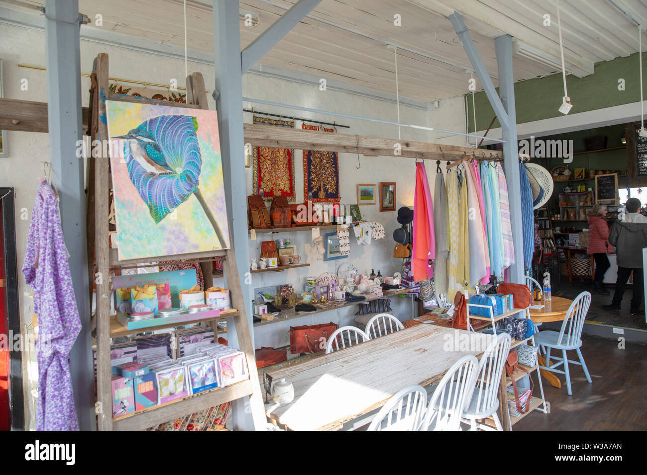 Traditional store, gifts and coffee shop in the regional town of Bothwell,Tasmania,Australia
