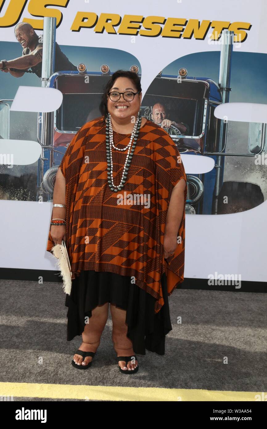 Los Angeles, CA, USA. 13th July, 2019. Lori Pelenise Tuisano