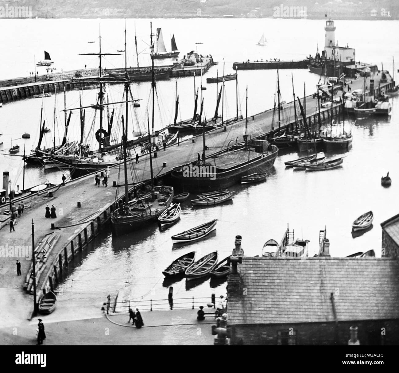 Scarborough Harbour Stock Photo