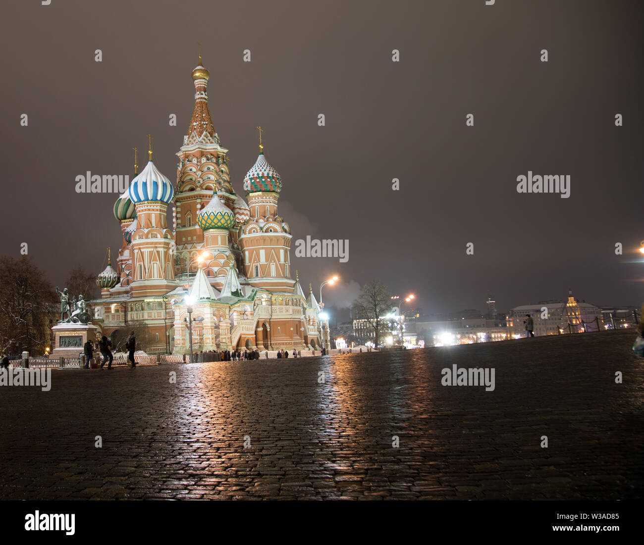Saint Basils Cathedral Snow High Resolution Stock Photography and ...