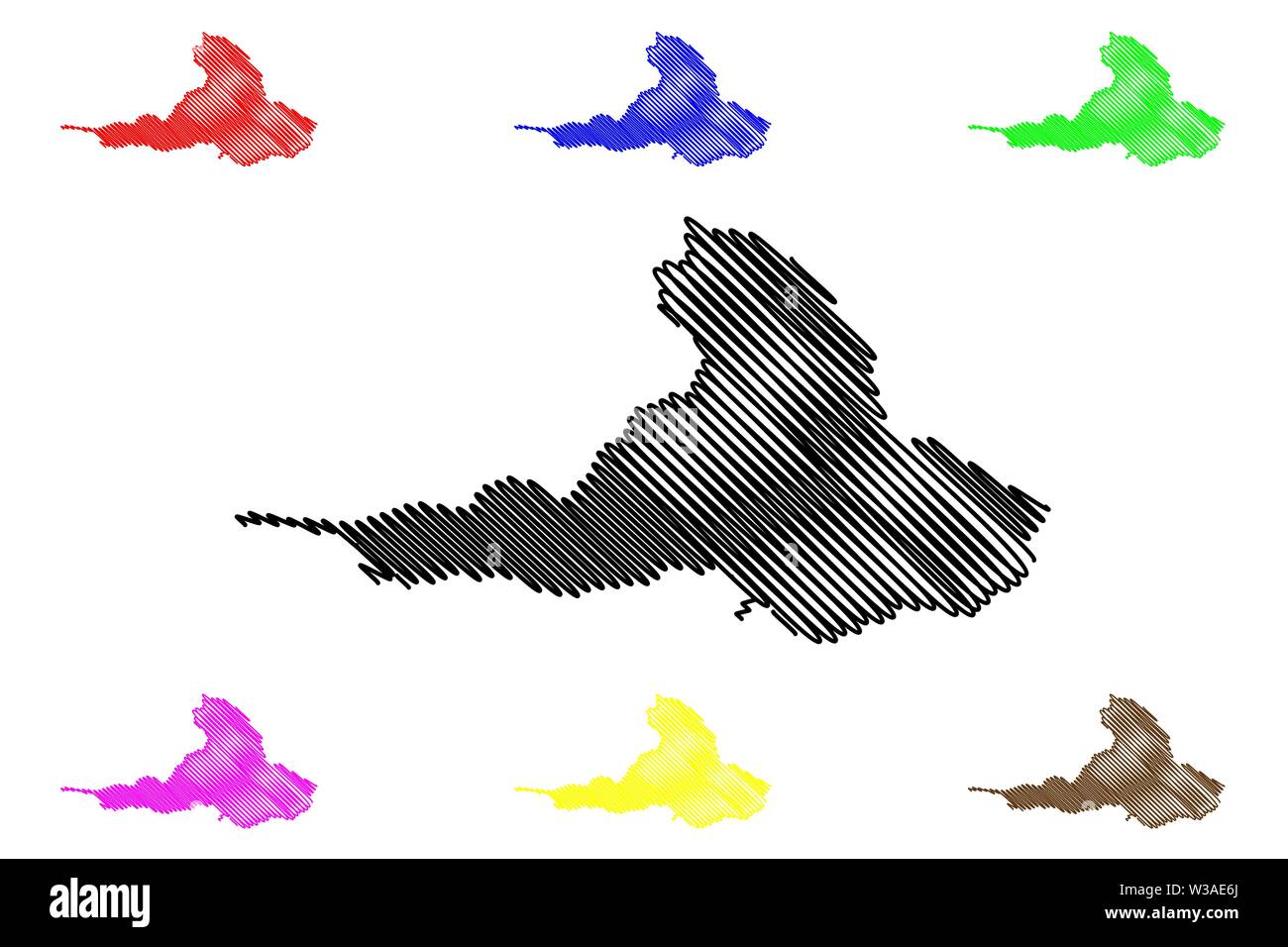 Imbabura Province (Republic of Ecuador, Provinces of Ecuador) map