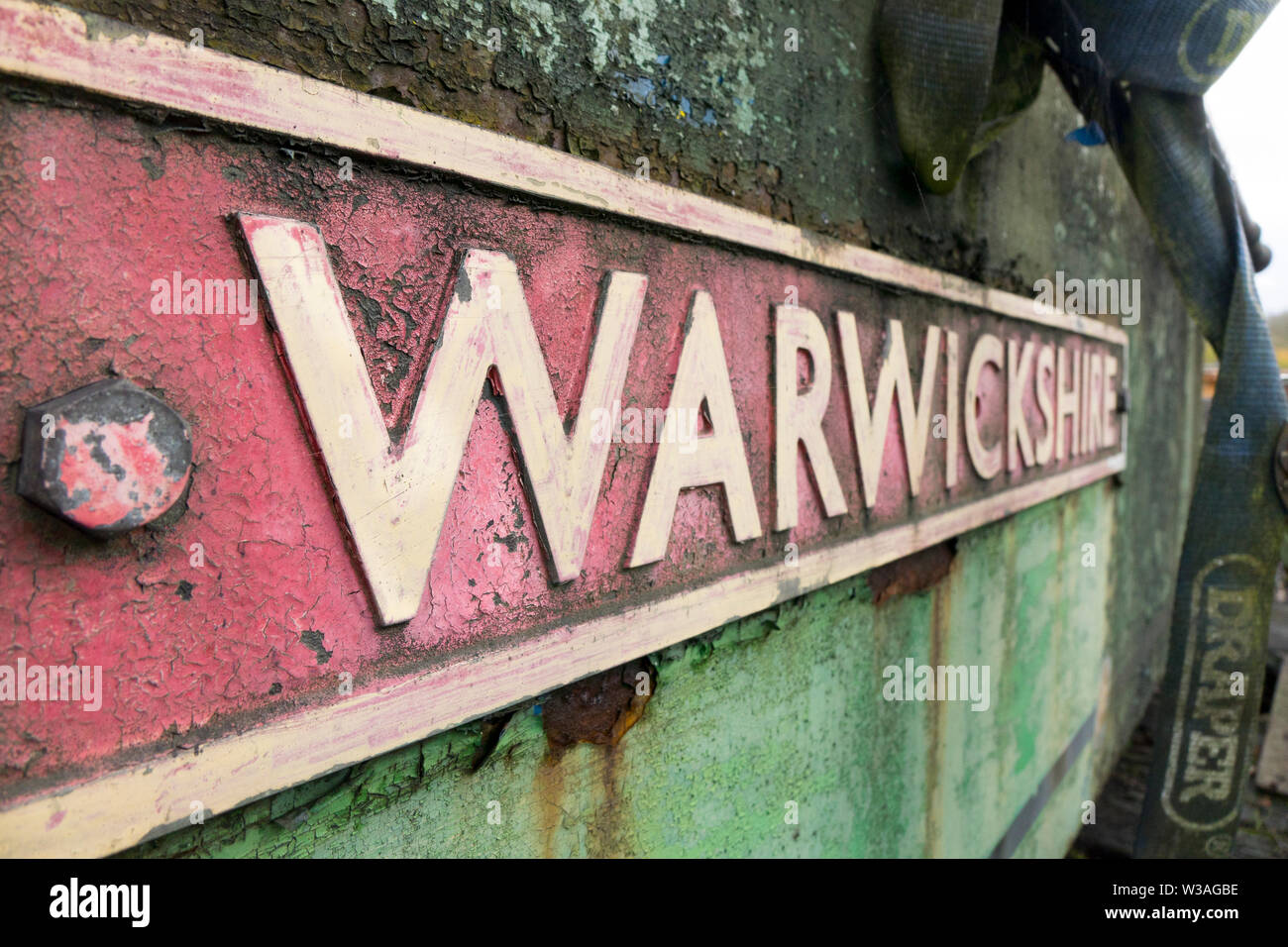 Svr Map Severn Valley Railway Stock Photo - Alamy