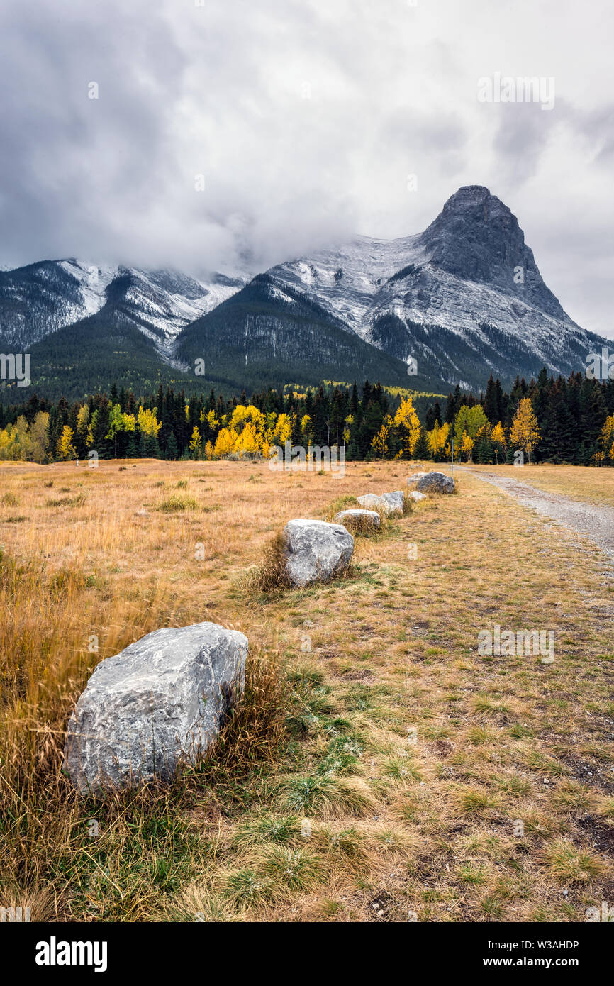 Mountains near Canmore Banff National Park, Canada Stock Photo Alamy