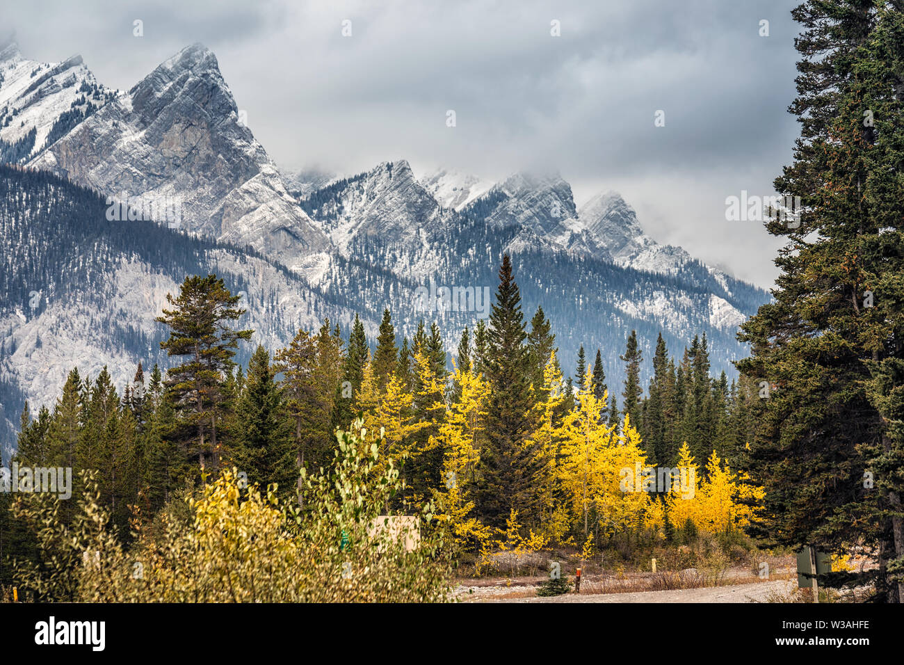 Mountains near Canmore Banff National Park, Canada Stock Photo Alamy