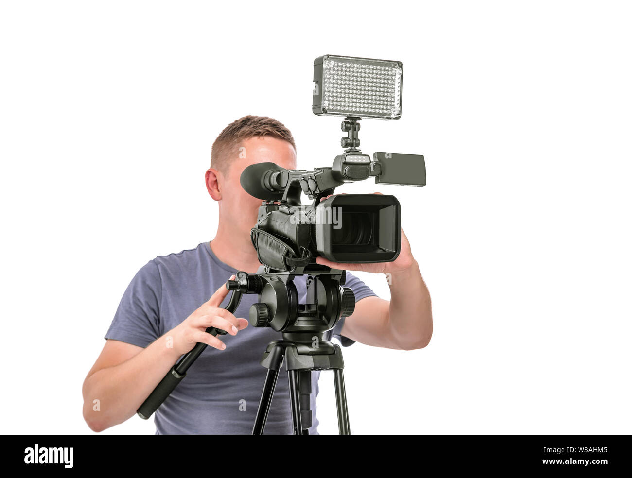 Cameraman isolated hi-res stock photography and images - Alamy