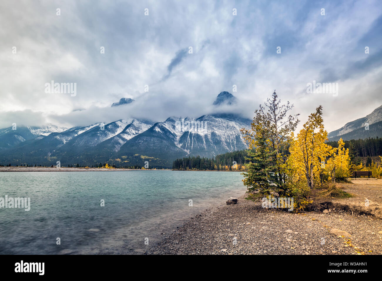 Mountains near Canmore Banff National Park, Canada Stock Photo Alamy
