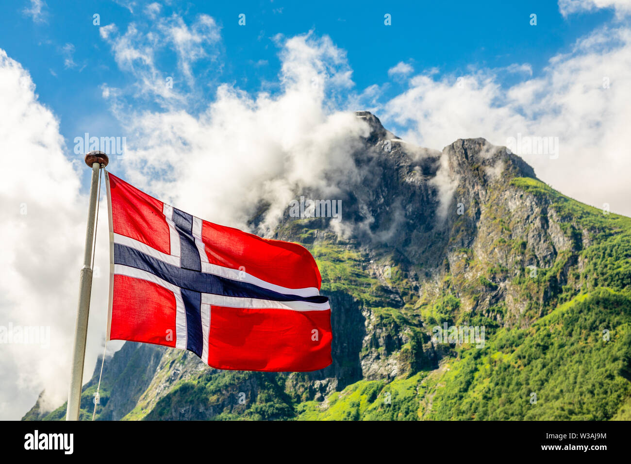 Norwegian Waving Flag Norwegian Waving Flag