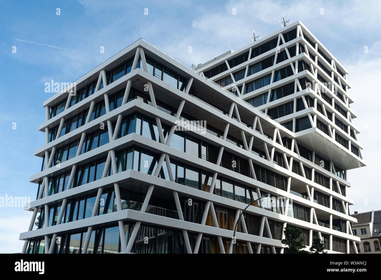 09.06.2019, Berlin, Germany, Europe - The company headquarters of 50Hertz along Heidestrasse in the Europacity in Berlin Moabit. Stock Photo