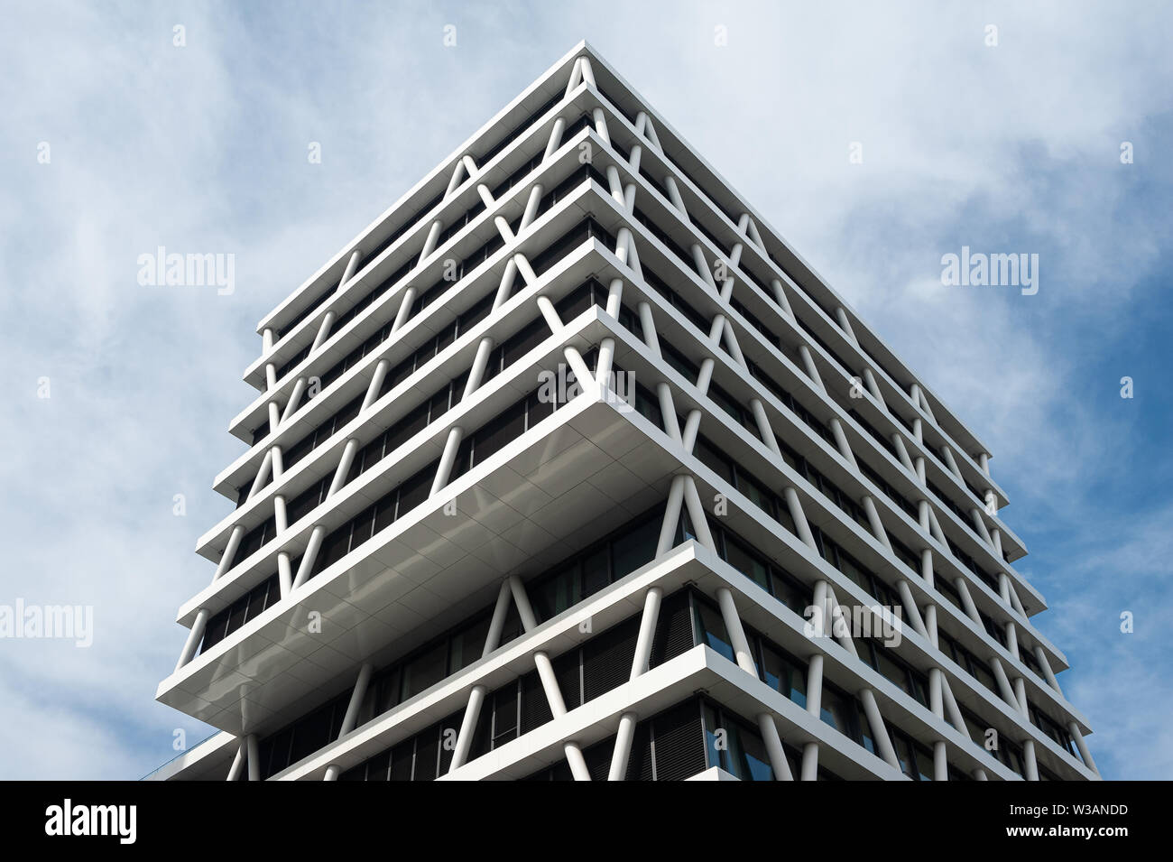 09.06.2019, Berlin, Germany, Europe - The company headquarters of 50Hertz along Heidestrasse in the Europacity in Berlin Moabit. Stock Photo