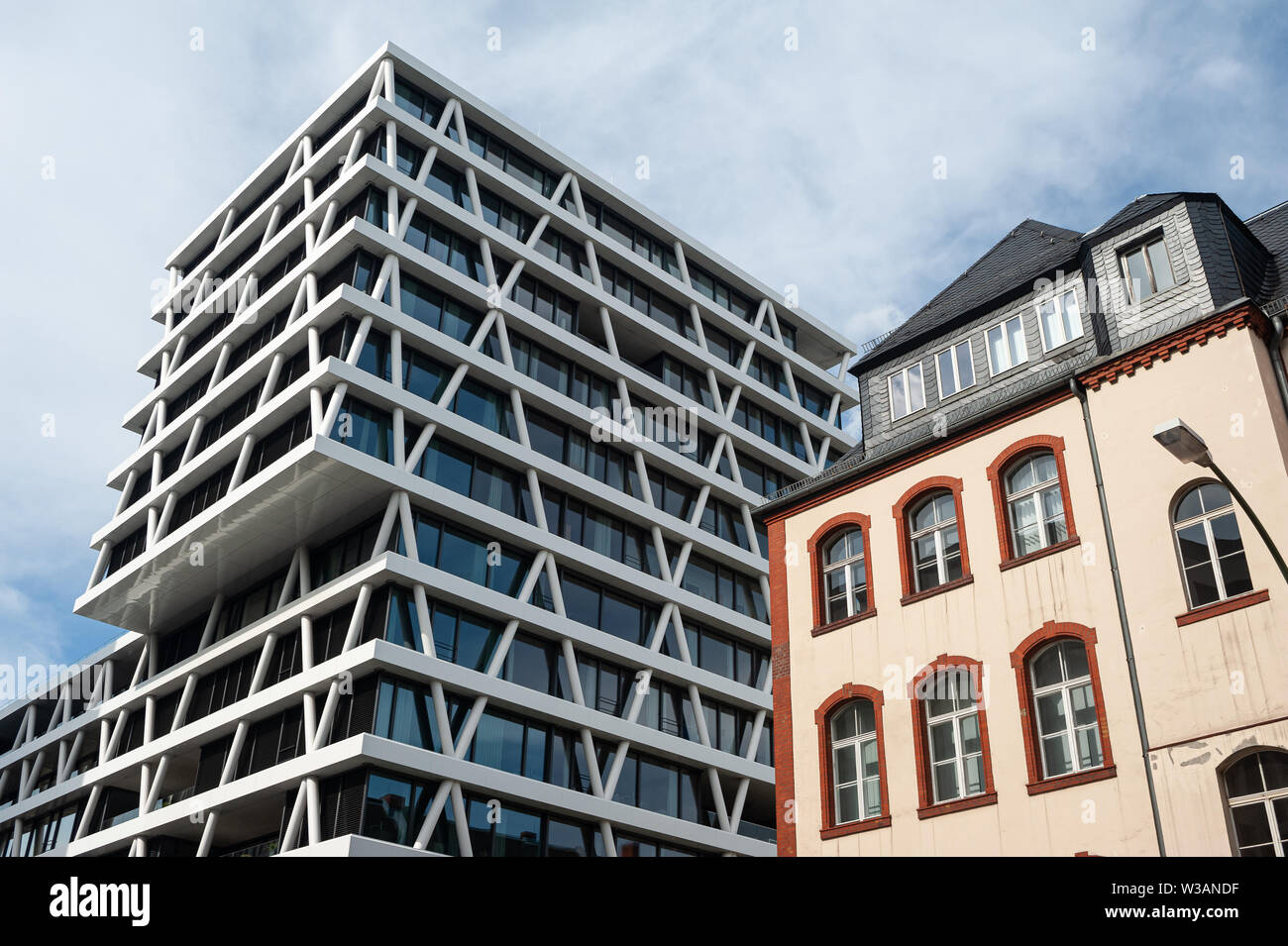 09.06.2019, Berlin, Germany, Europe - The company headquarters of 50Hertz along Heidestrasse in the Europacity in Berlin Moabit. Stock Photo