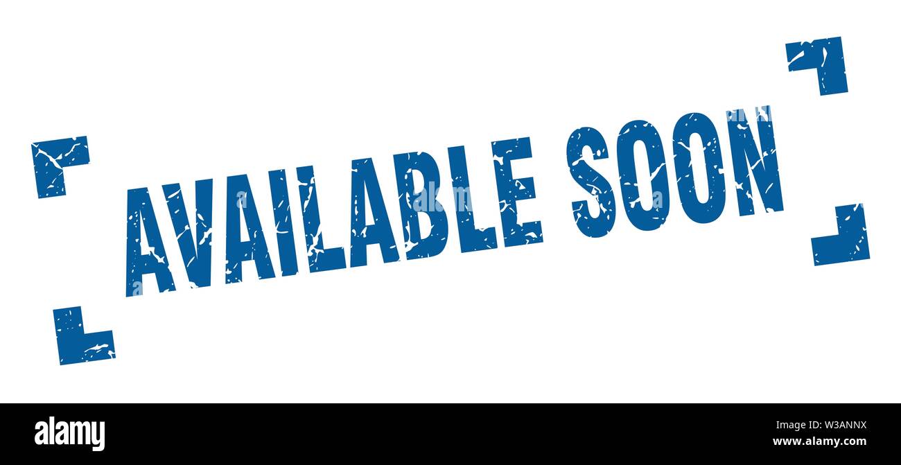 Available soon template hi-res stock photography and images - Alamy