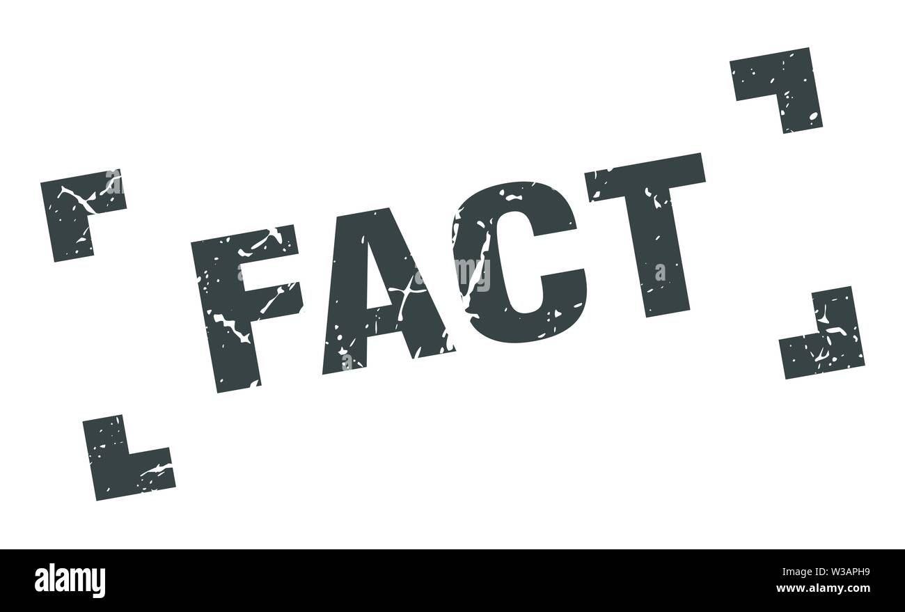 Fact Inmage fact stamp. fact square grunge sign. fact Stock Vector Image & Art - Alamy