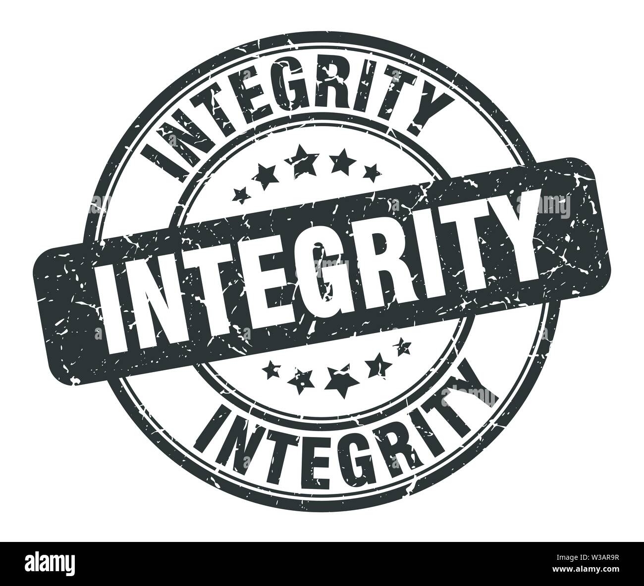 integrity stamp. integrity round grunge sign. integrity Stock Vector ...