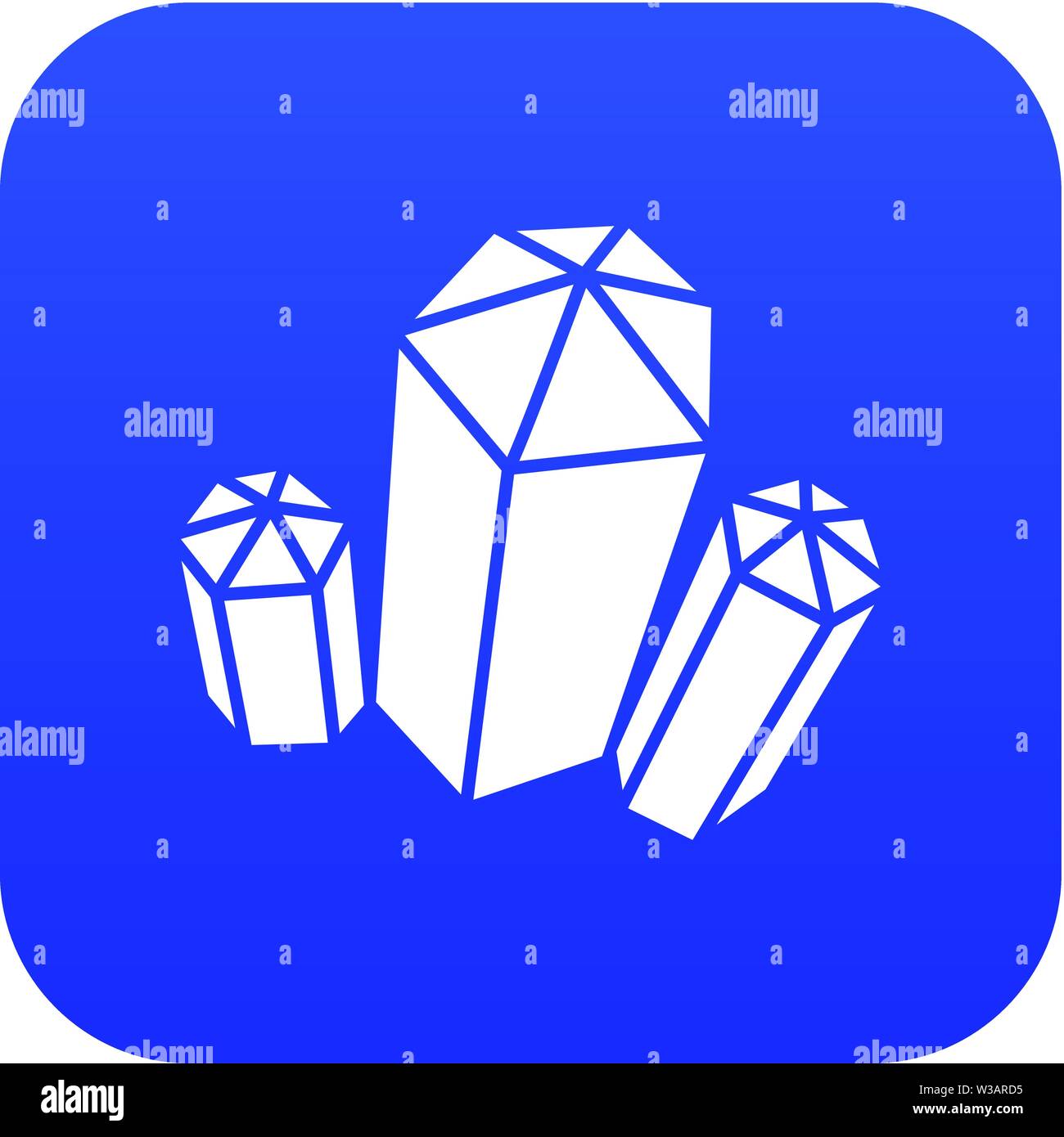 Diamond icon, simple style Stock Vector Image & Art - Alamy