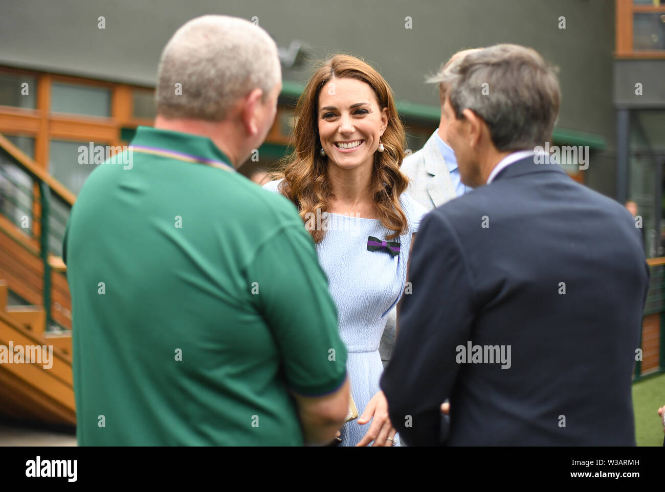 The Duke and Duchess of Cambridge meet AELTC staff ahead of the Men's ...