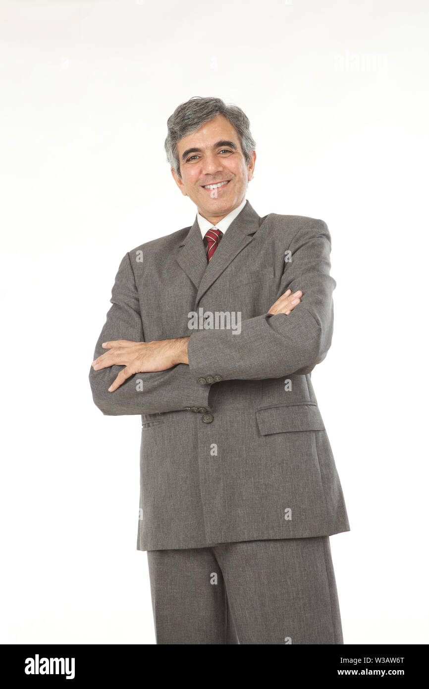 Portrait of a businessman smiling Stock Photo - Alamy