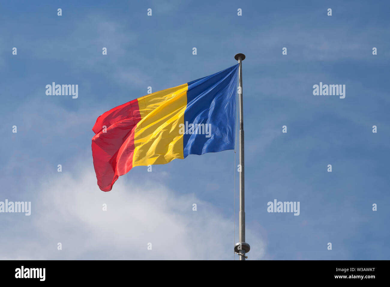 3 Rotary Club Banners / Bannerettes: Slatina Romania, Romanian Flag &  Rotherham