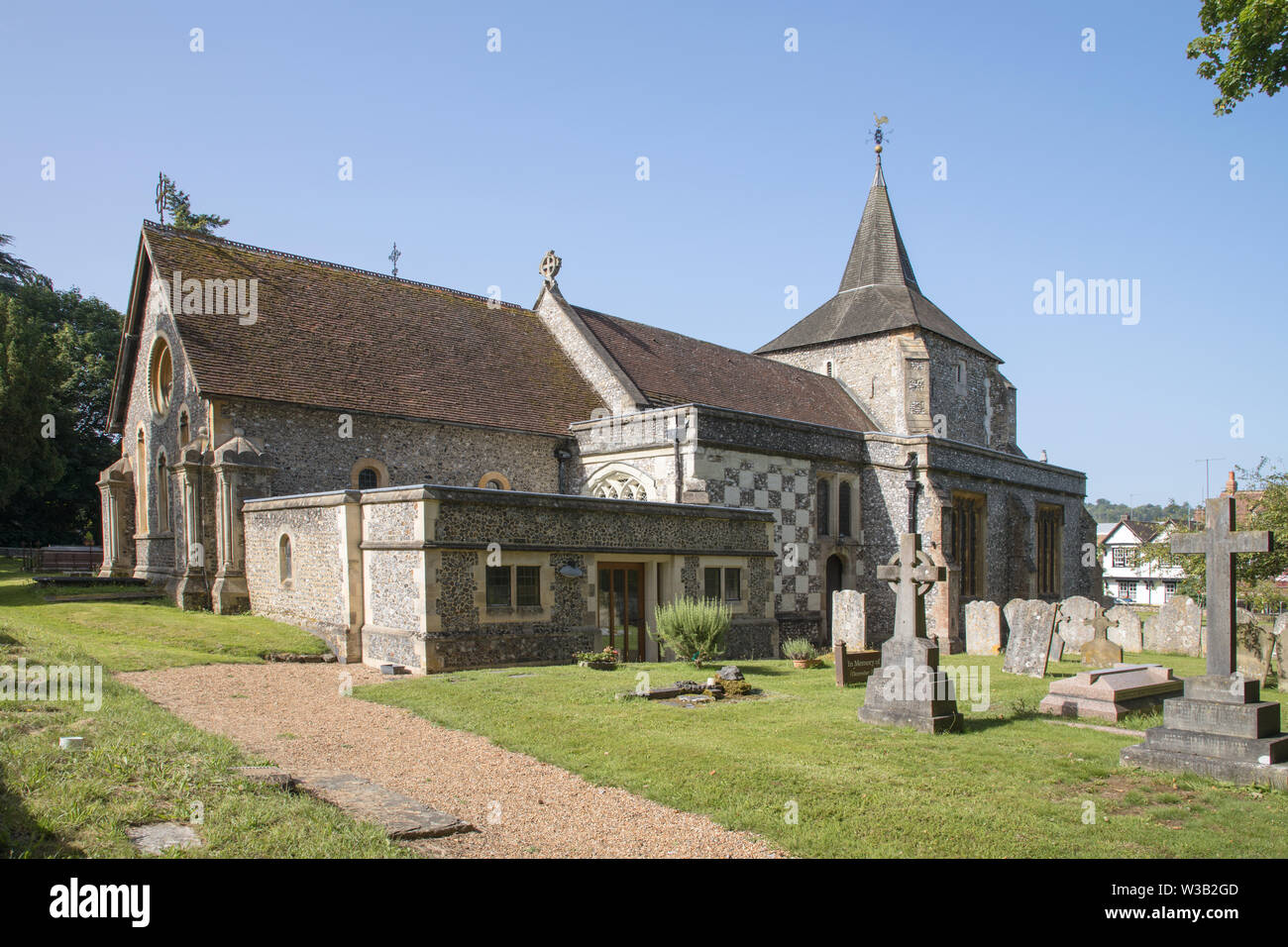 st michael and all angels parish church mickleham village surrey Stock