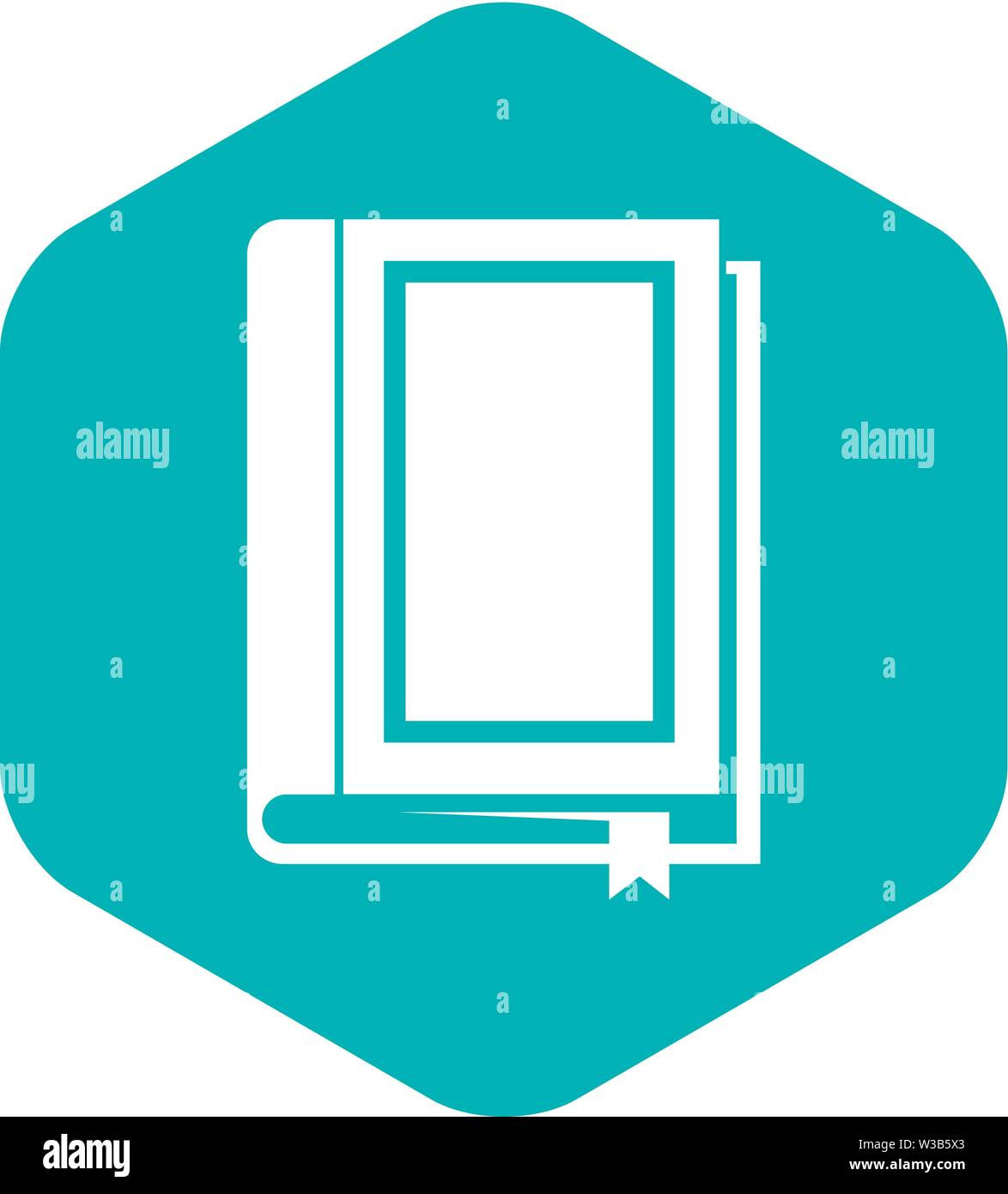 Book icon, simple style Stock Vector Image & Art - Alamy