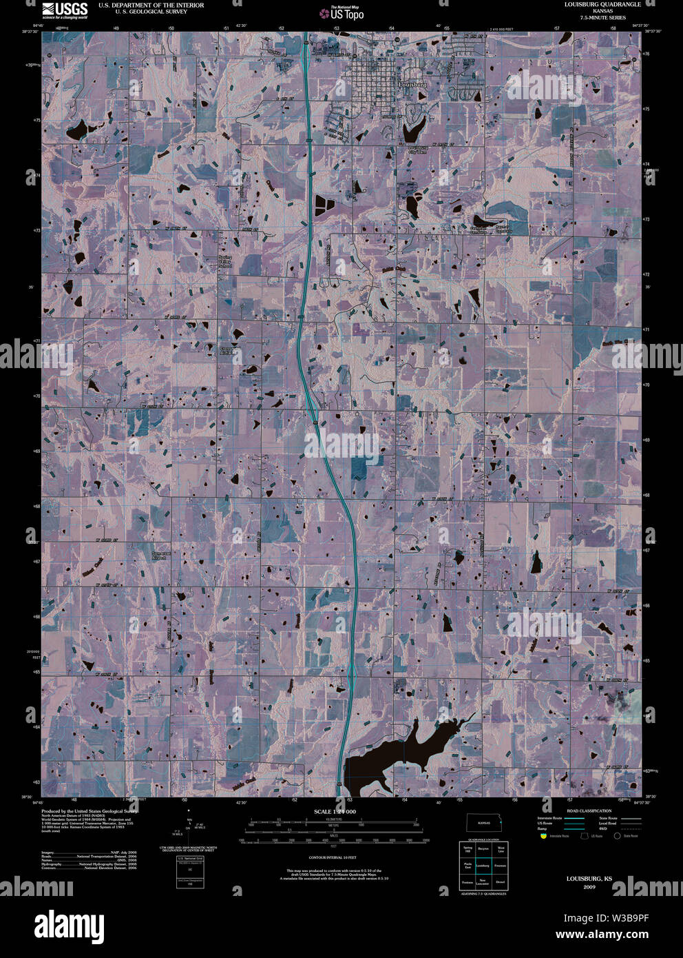 Map of louisburg hires stock photography and images Alamy