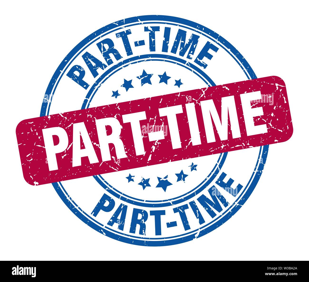 Part Timer Sign part-time stamp. part-time round grunge sign. part-time Stock Vector ...