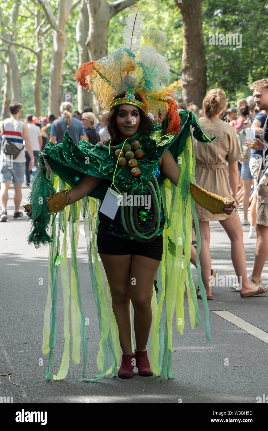Carneval Of Cultlures, Parade, Berlin, Germany Stock Photo