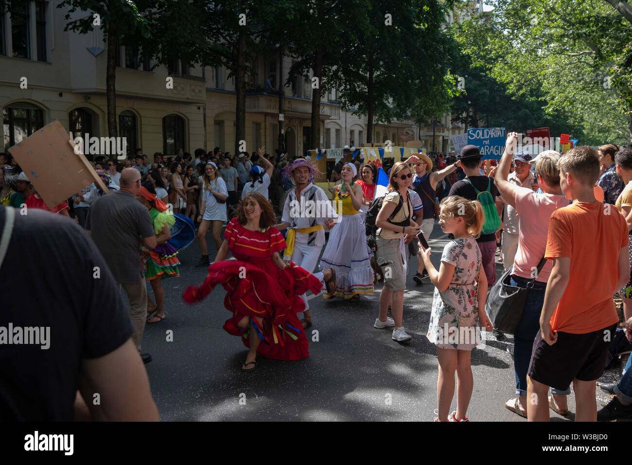 Carneval Of Cultlures, Parade, Berlin, Germany Stock Photo