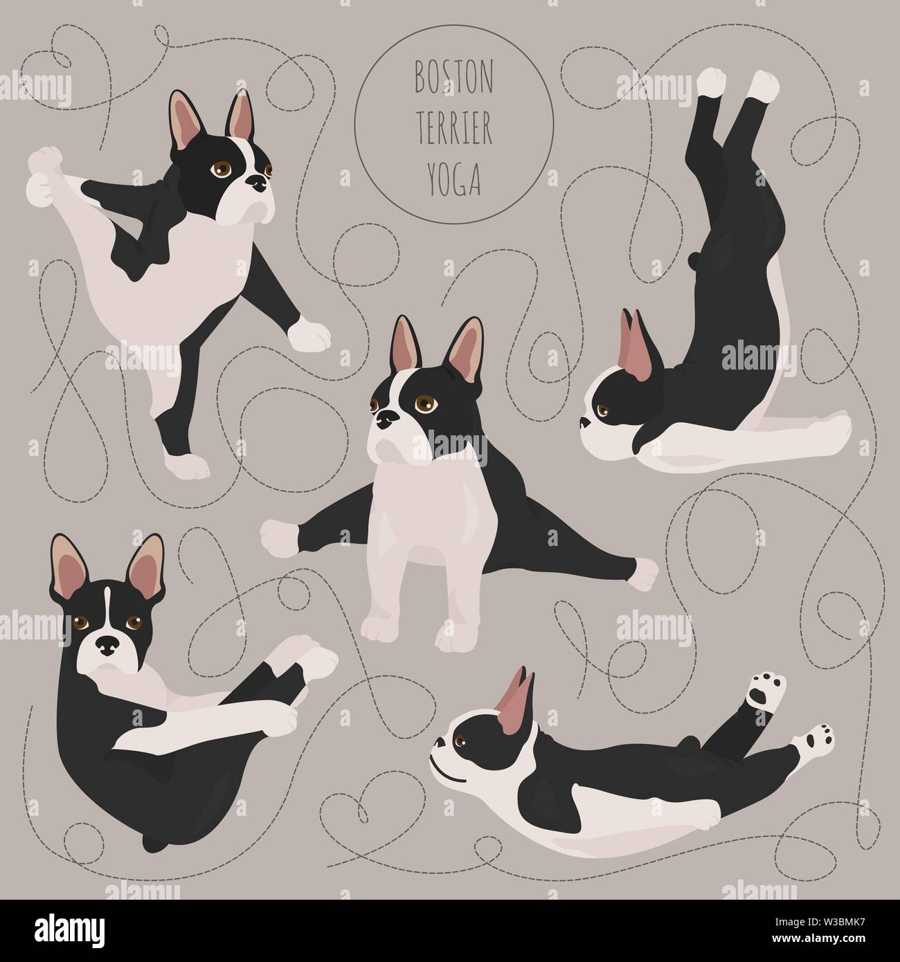 Boston Terrier Meditate Yoga Hoodie main image 0