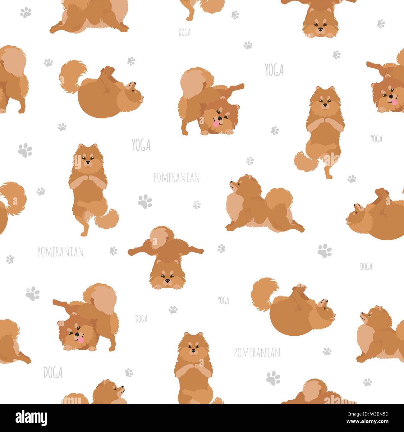 Pomeranian Meditate Yoga T-Shirt