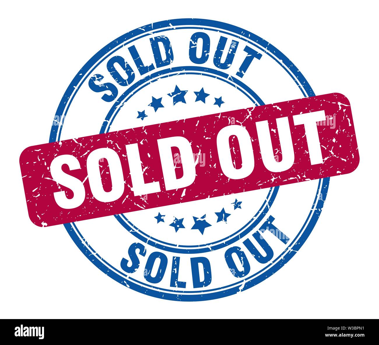 sold out stamp. sold out round grunge sign. sold out Stock Vector Image ...