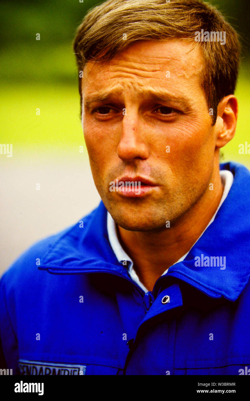 PGHM, mountain rescue unit, Chamonix, HauteSavoie, France Stock Photo