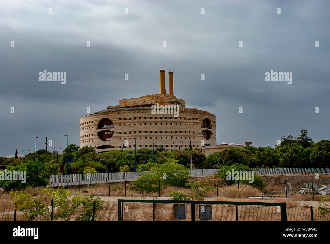 The Andalusian Institute of Professional Qualifications building in Seville, Spain Stock Photo