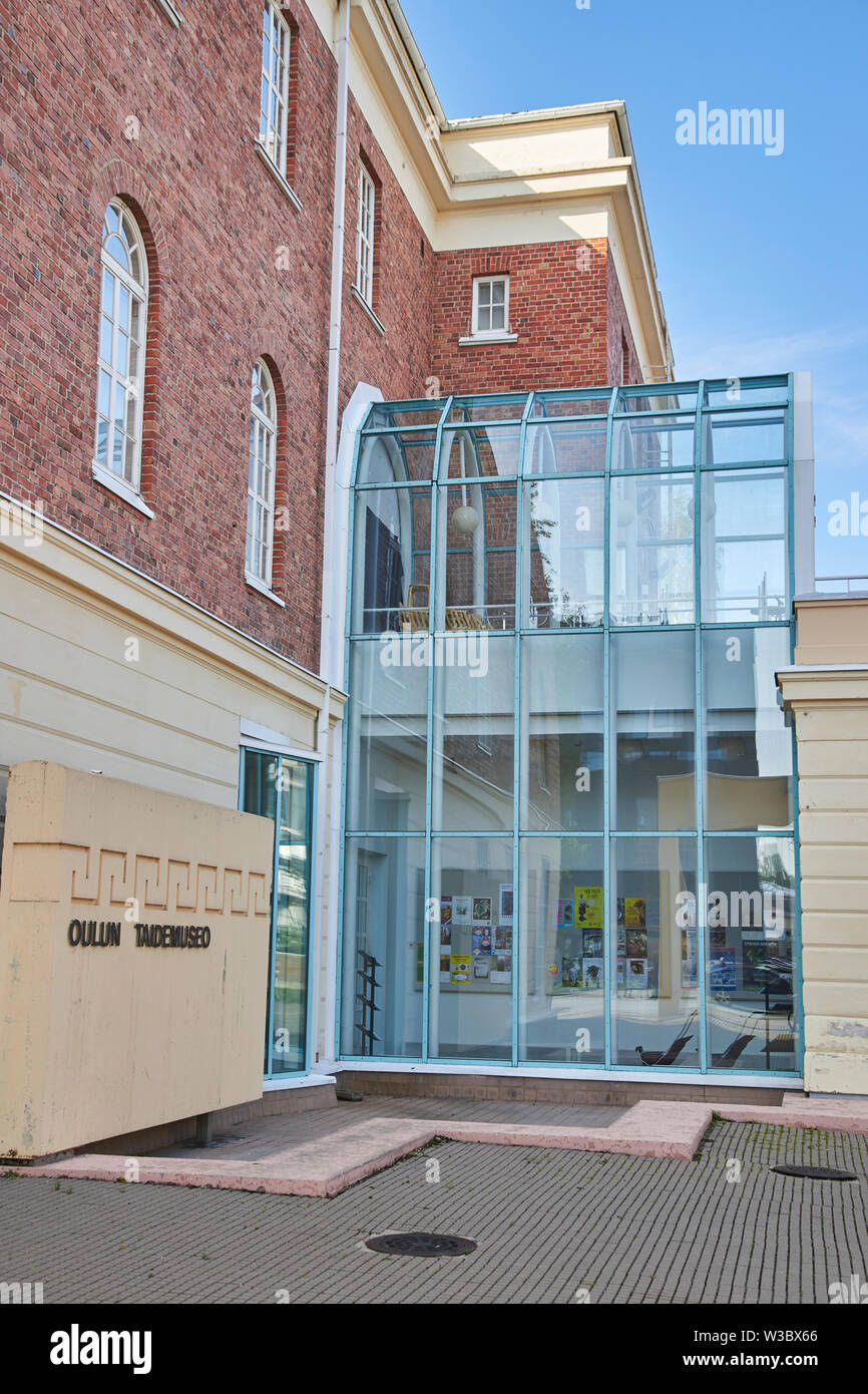 Oulun Taidemuseo, art museum in Oulu, Finland Stock Photo - Alamy