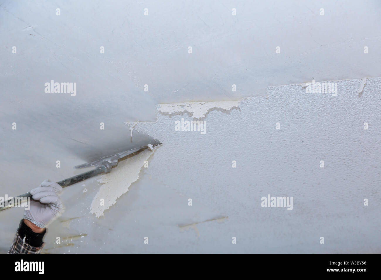 Take off in the popcorn ceiling home wall texture removal ceiling