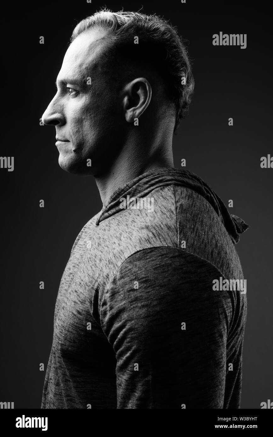 Long muscular body Black and White Stock Photos & Images - Alamy