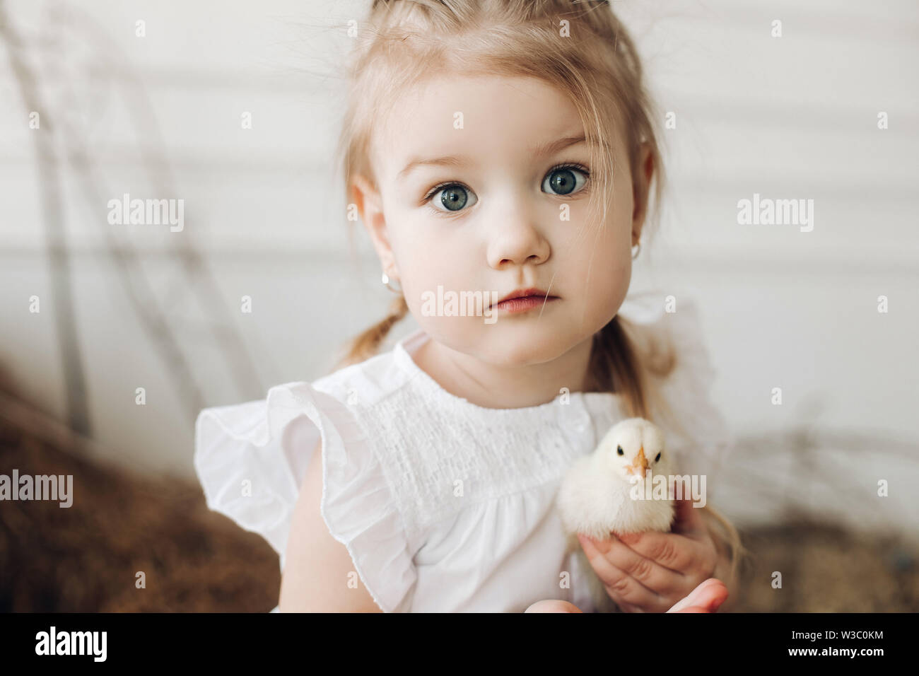 cute baby with big eyes