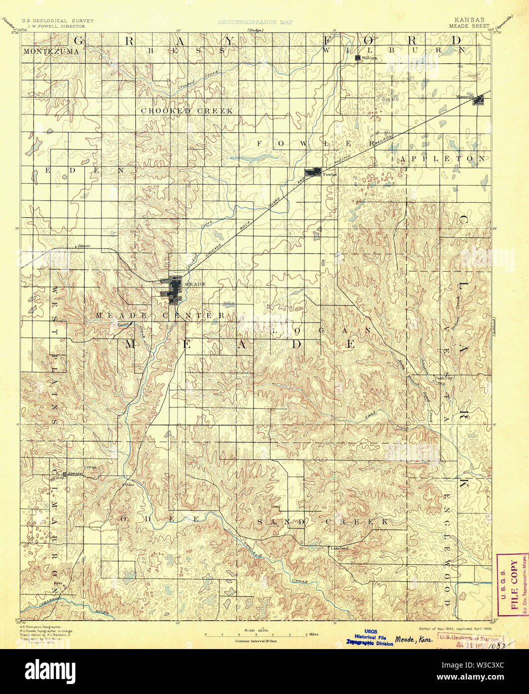 Meade map hires stock photography and images Alamy