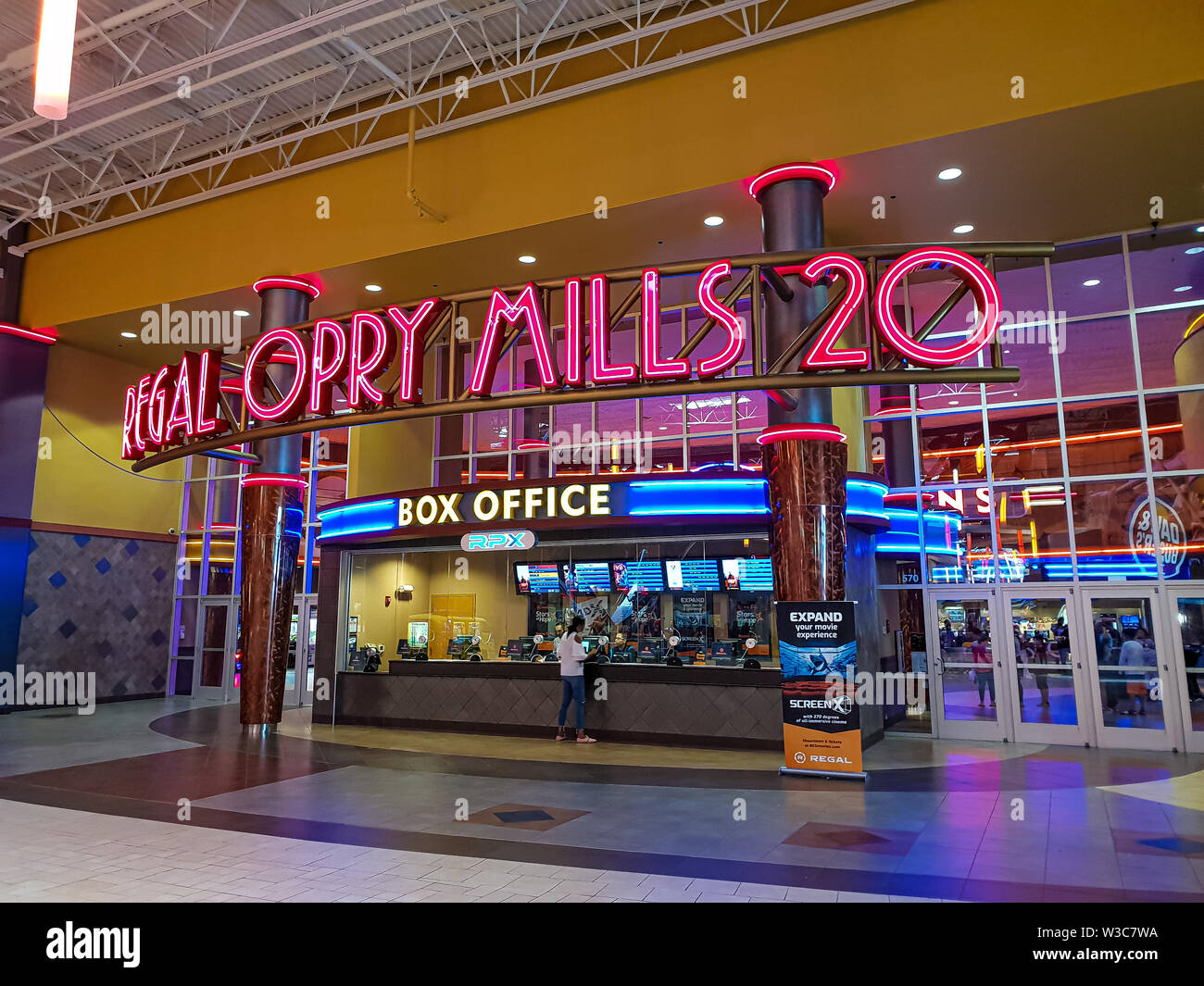 Movie Theater Lobby Stock Photos Movie Theater Lobby Stock