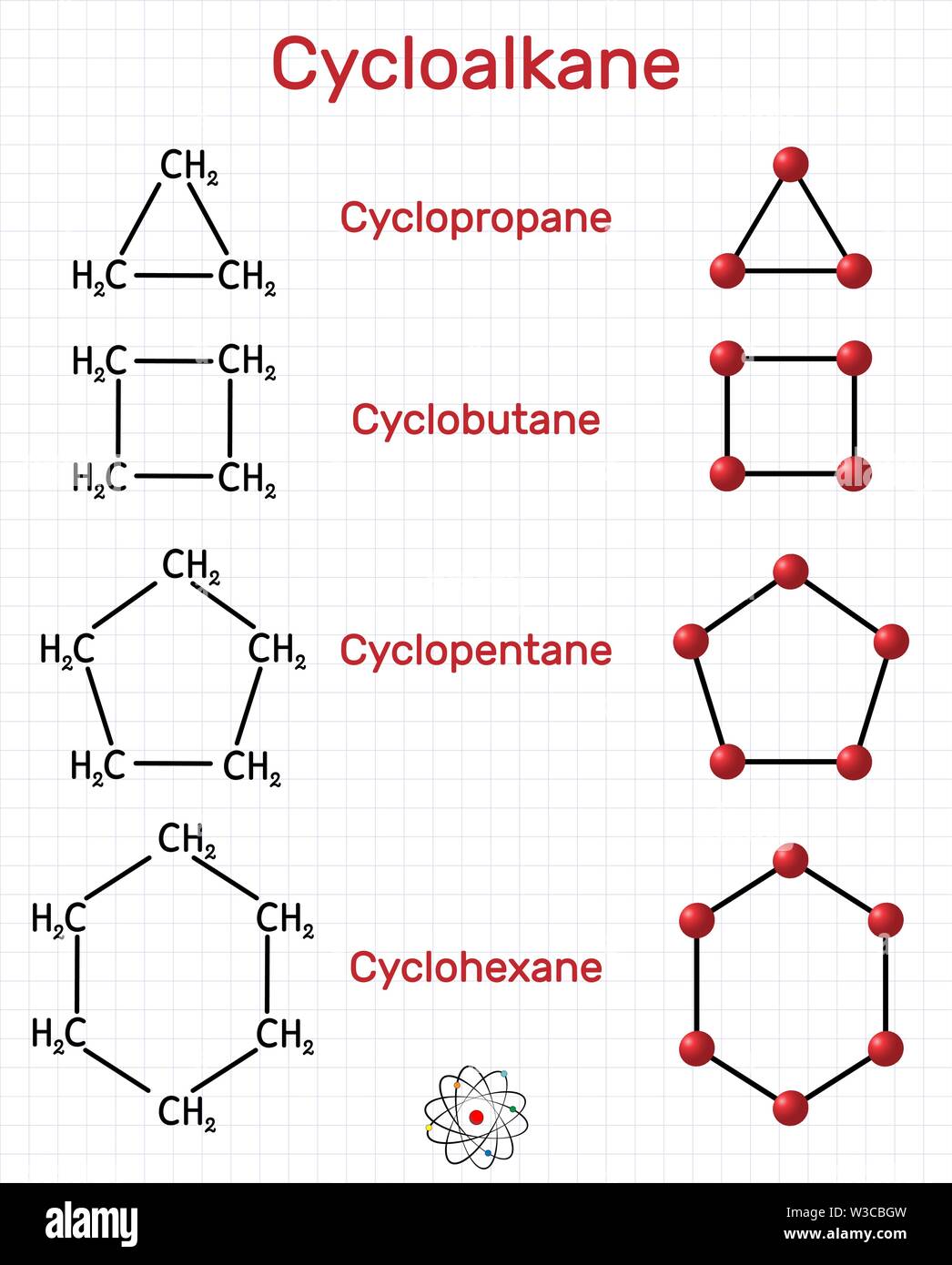 Complete Structural Formula Of Cyclopropane