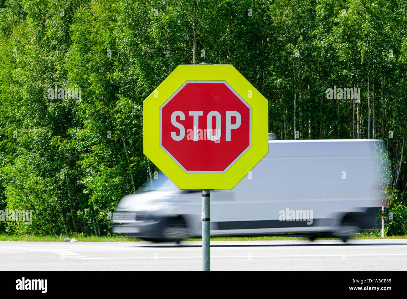 Emergency Stop Car High Resolution Stock Photography and Images Alamy