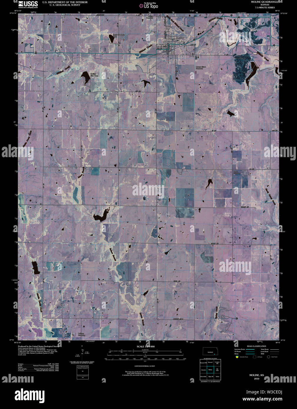 Moline map hires stock photography and images Alamy