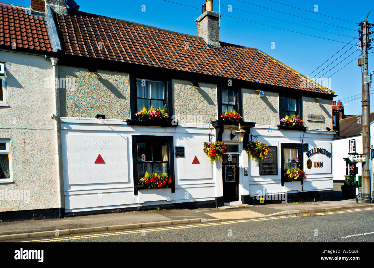 The Wellington Wolviston, Billingham on Tees, Cleveland, England Stock