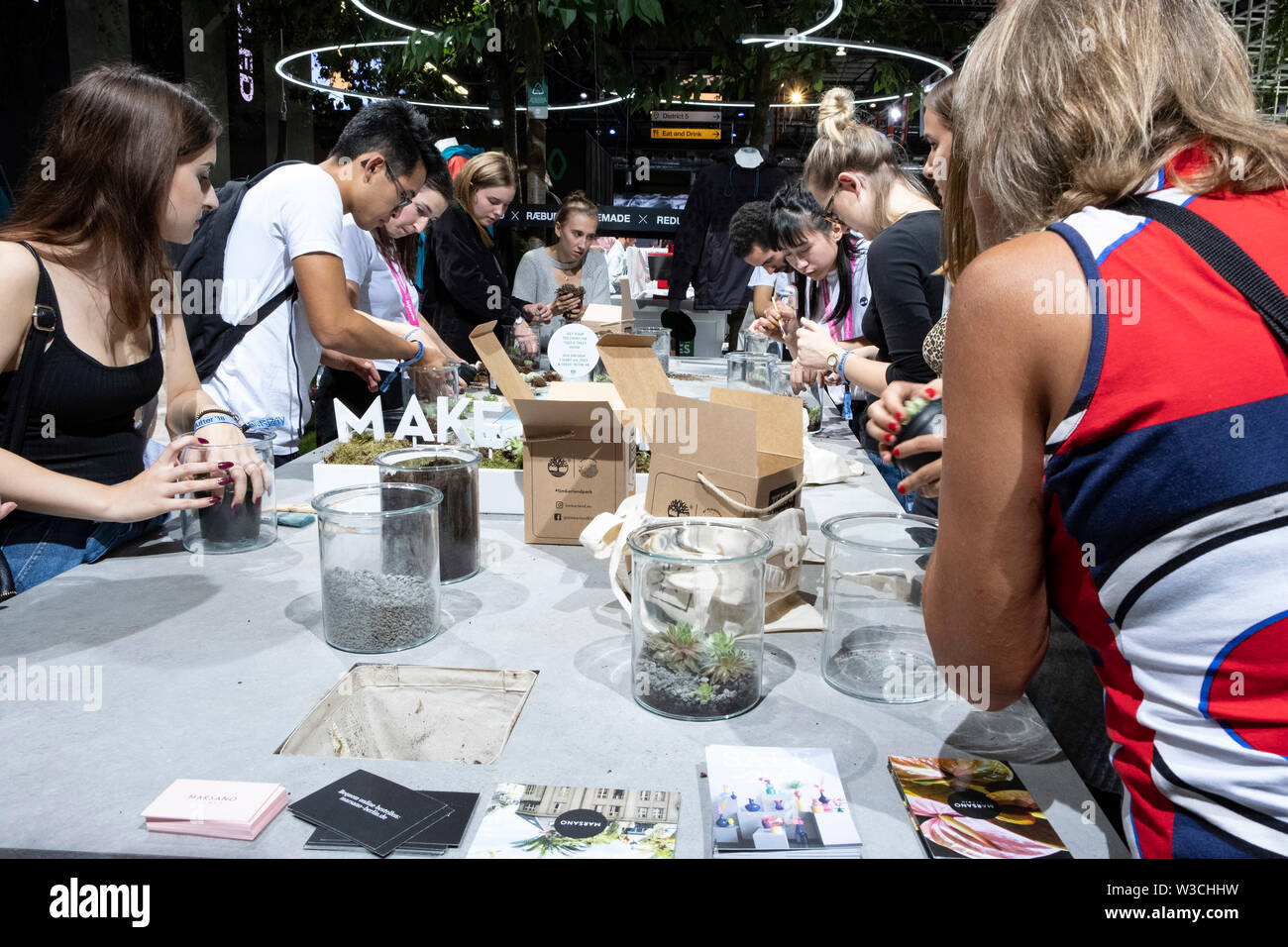 Bread and butter trade shows by Zalando, Berlin Germany Stock Photo Alamy