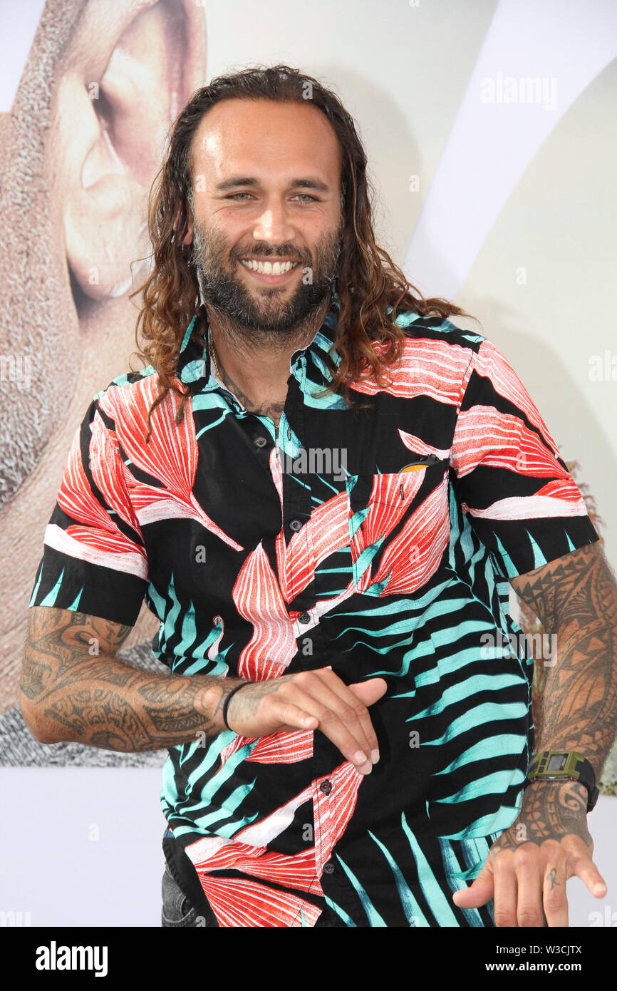 Keola KaahanuiAsuega at the Universal Pictures World Premiere of "Fast