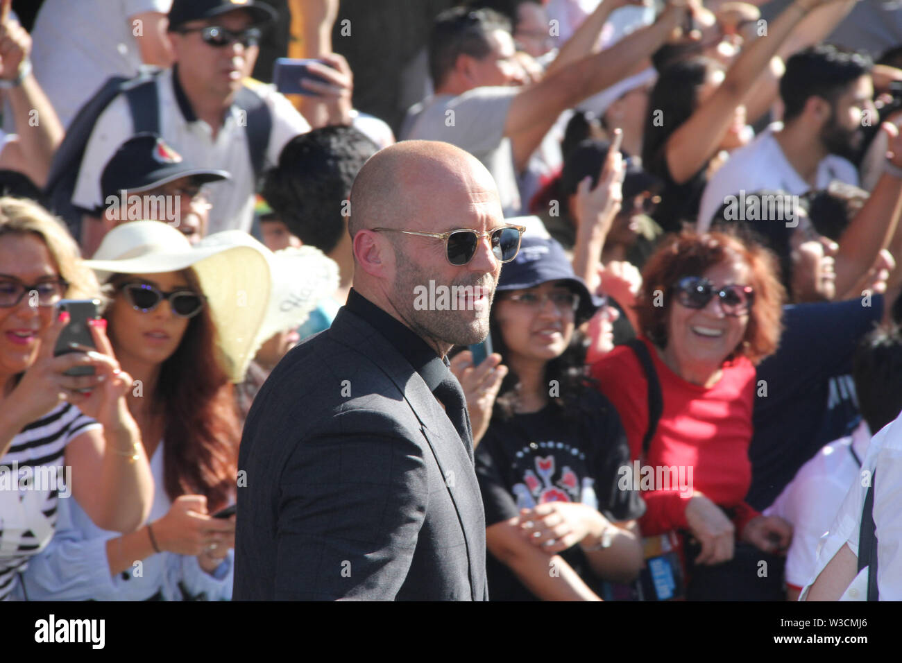 Los Angeles, USA. 13th July, 2019. Jason Statham 07/13/2019 The world premiere of "Fast & Furious Presents: Hobbs & Shaw" held at the Dolby Theatre in Los Angeles, CA Credit: Cronos/Alamy Live News Stock Photo