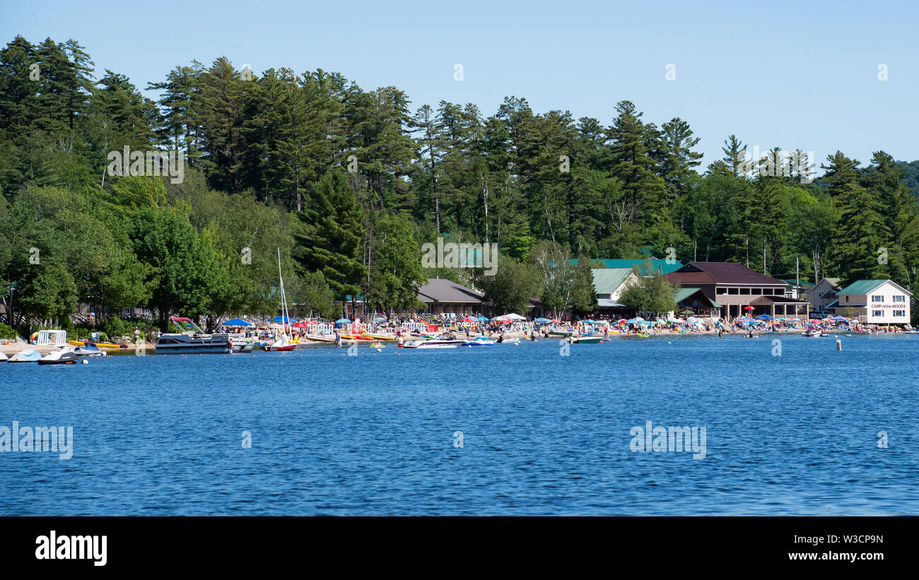 A view of the CampoftheWoods Christian resort and conference center