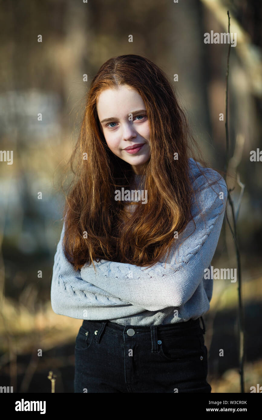 Fiery Red Hair High Resolution Stock Photography And Images Alamy