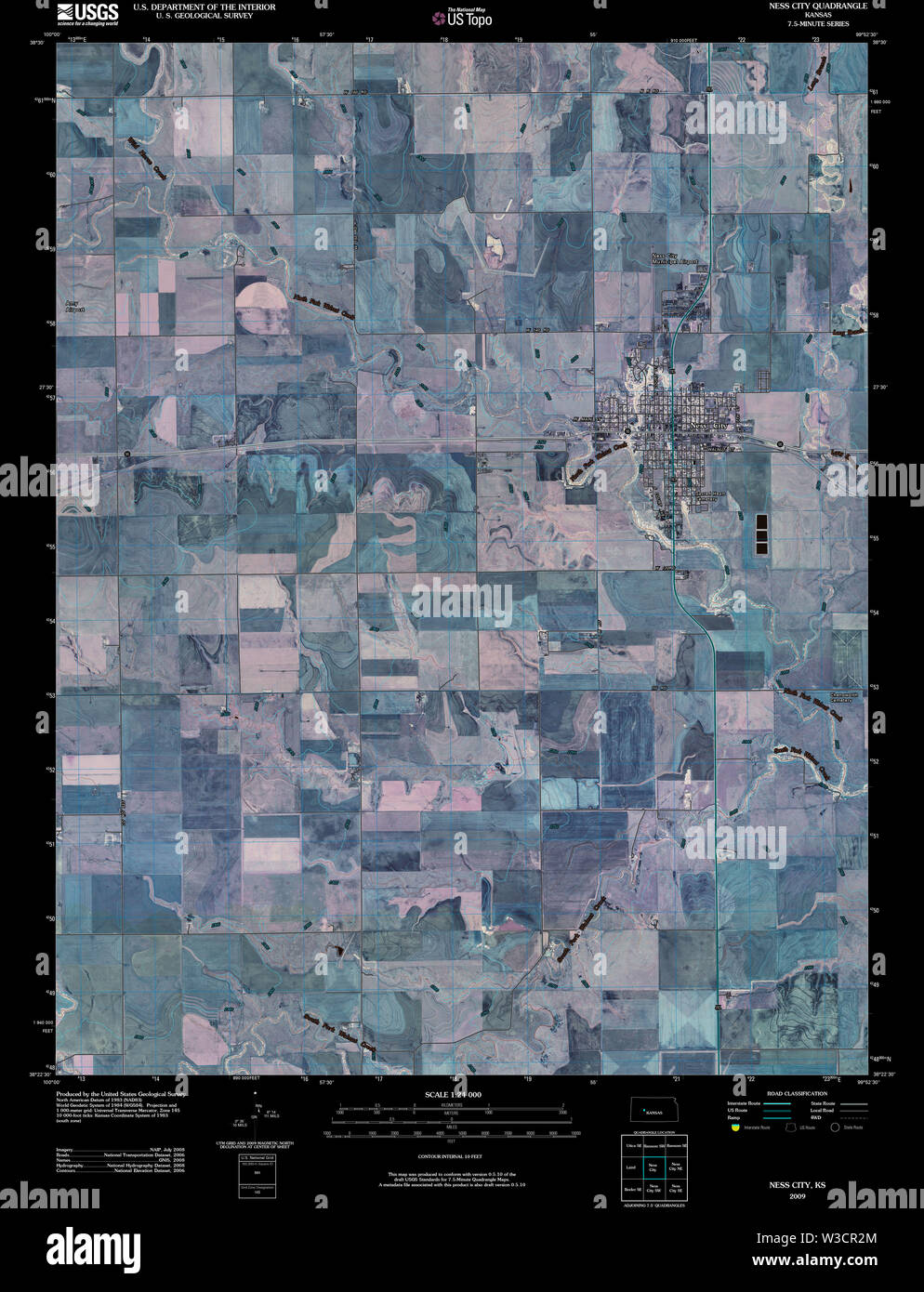 Map of ness city hires stock photography and images Alamy