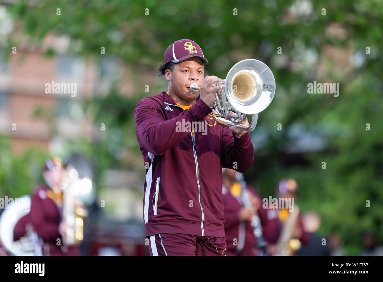 Louisville, Kentucky, USA May 2, 2019 The Pegasus Parade, Members of