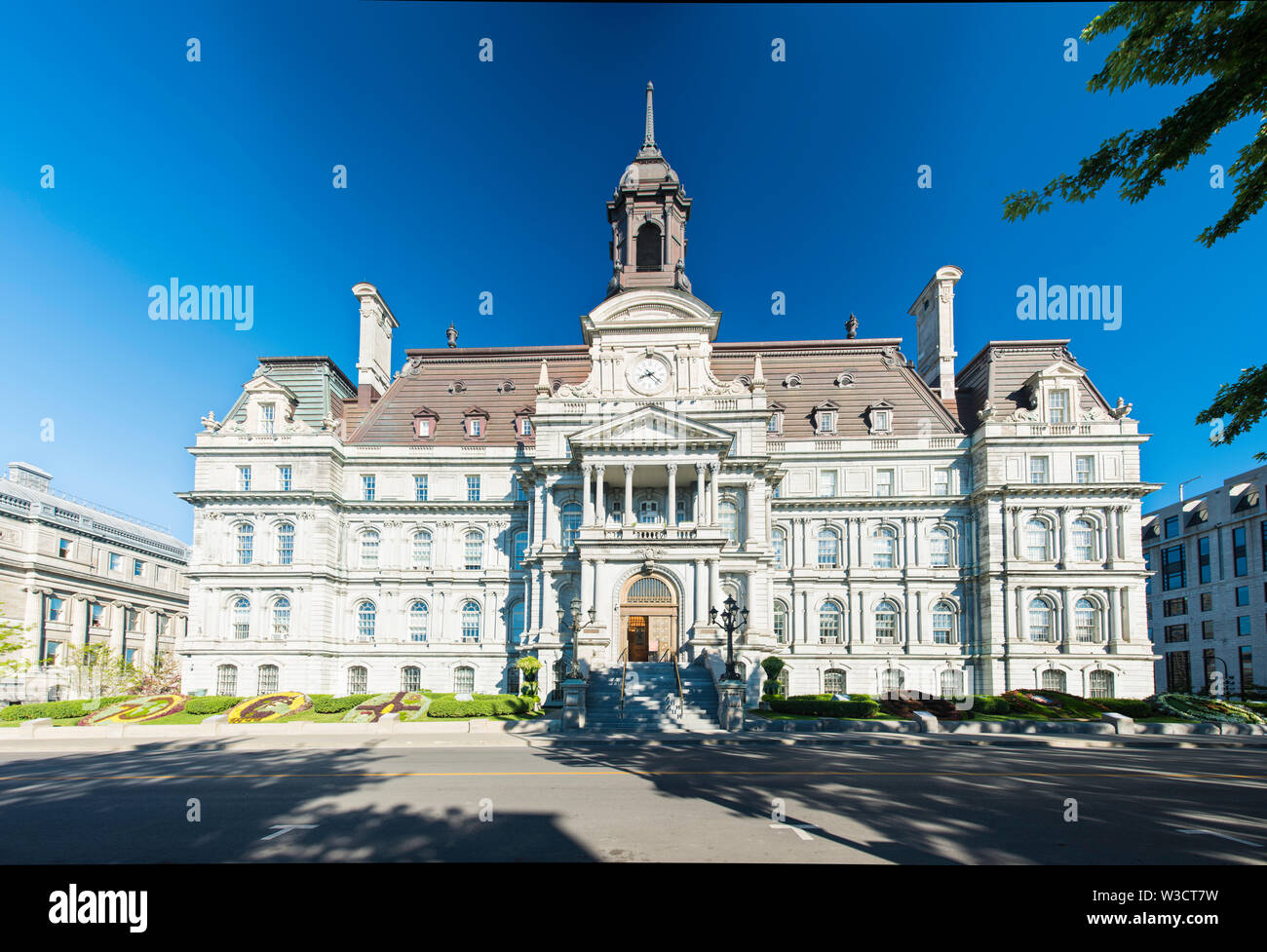 The Montreal City Hall in Montreal, Canada Stock Photo